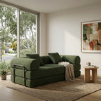 Compressed Sofa Australia — Boneless couch in a modern Australian apartment